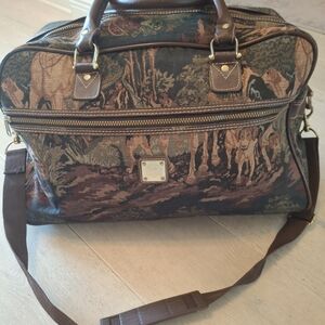 Capezio Brown Tapestry Travel Bag
